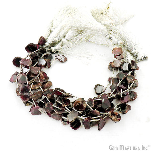 Rhodolite Rough Beads, 9...