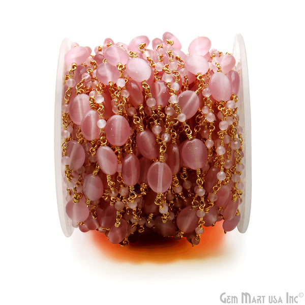 Pink Monalisa 10x7mm Smooth...