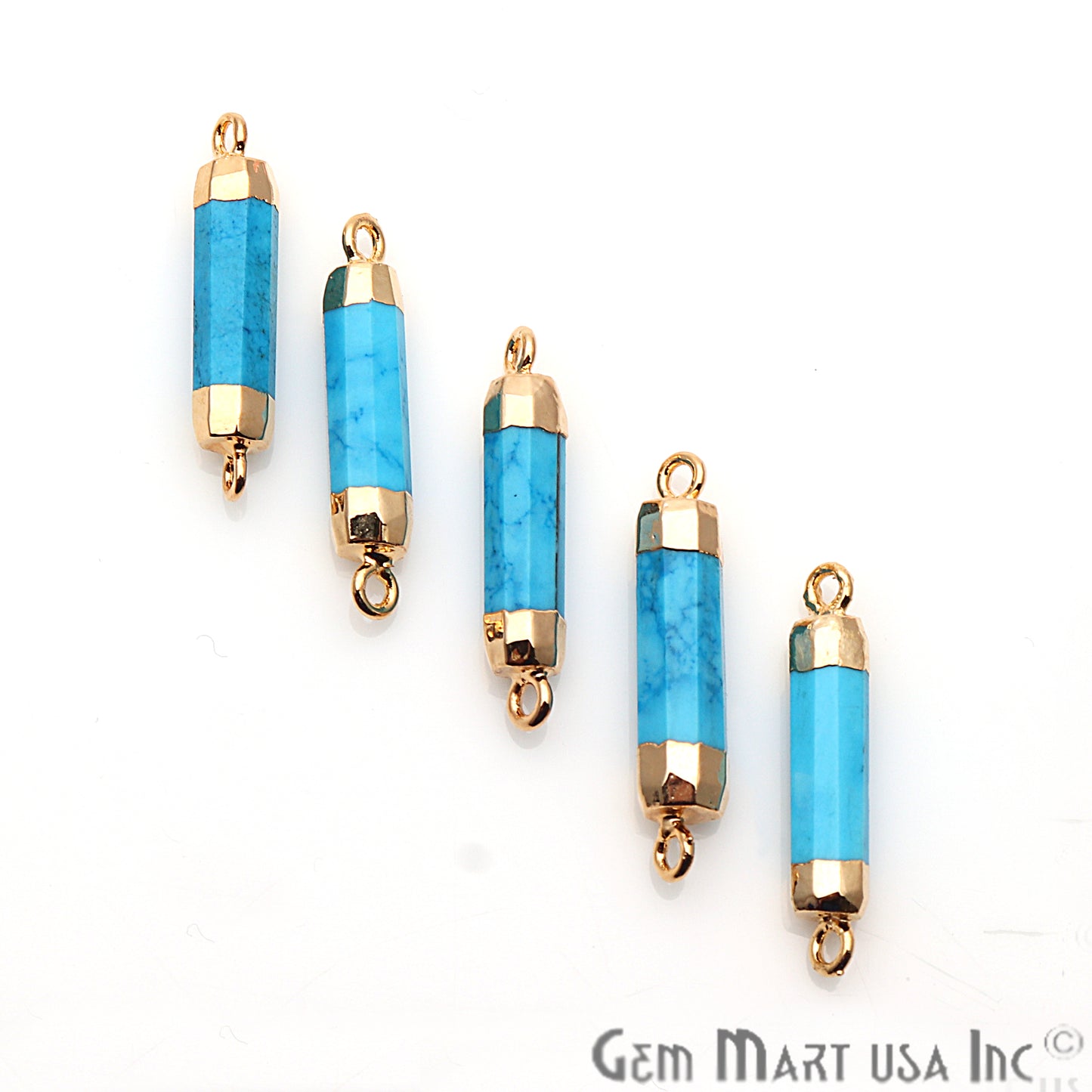 gemstone connector beads, gemstone connector pendant