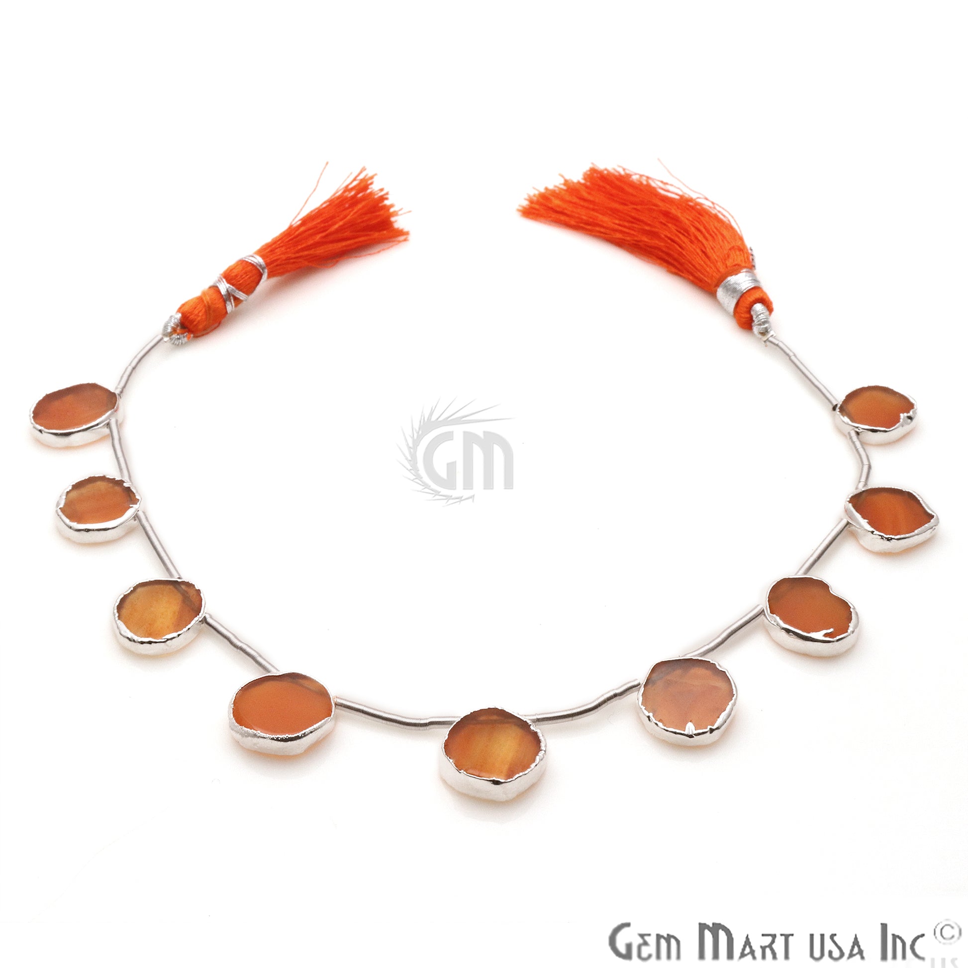 Carnelian Free Form 15x18mm Crafting Beads Gemstone Strands 9INCH - GemMartUSA