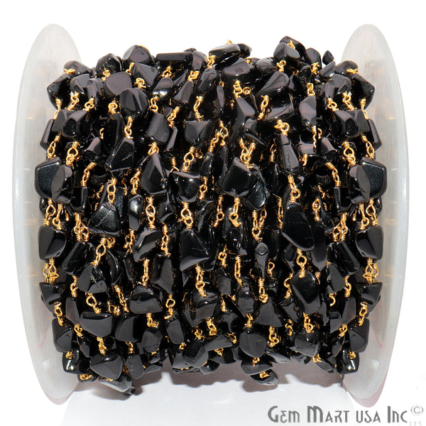 Black Spinel 12x8mm Smooth...
