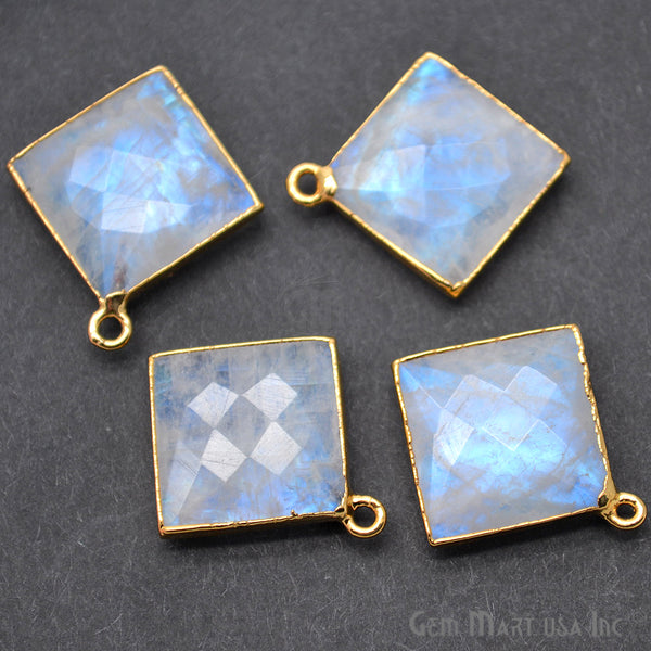 Rainbow Moonstone Square 16mm...