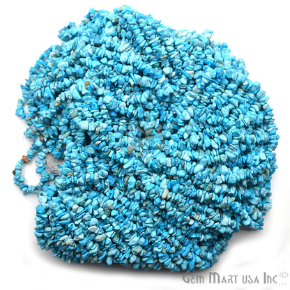 Turquoise Gemstone Nugget Chips Bead 34" Strands (762228113455)