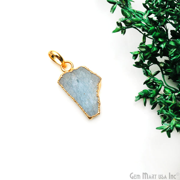 Aquamarine Free Form shape...