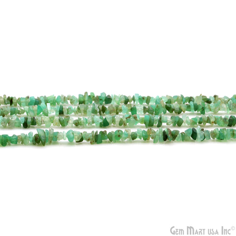 Single Strand 34 inches Chrysoprase Gemstones Chip Beads (754668961839)