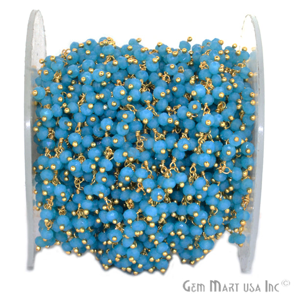 Sky Blue Cluster Beads...
