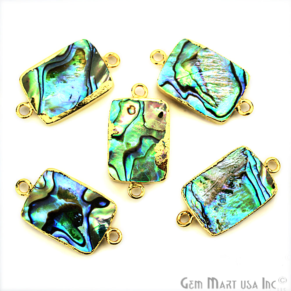 gemstone connector beads, gemstone connector pendant