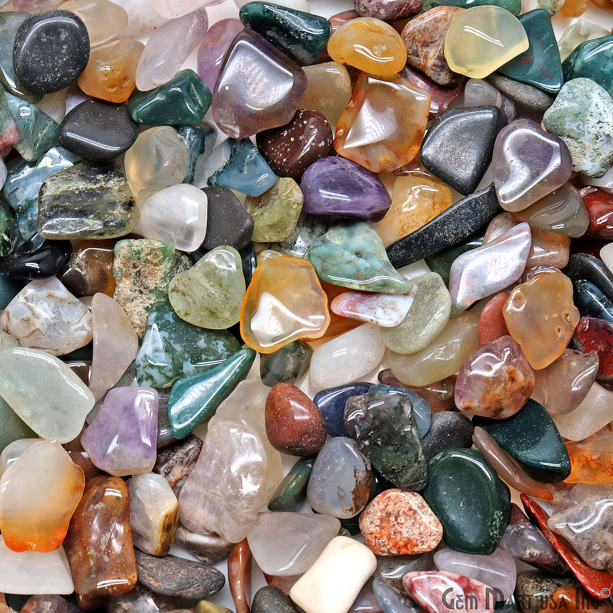 2oz Mixed Gem Loose Gemstones, Mixed Gem Stone, Multi Color Stone, Mix –  GemMartUSA