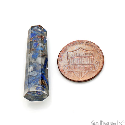 Gemstone Orgonite 35x8mm Pencil Point Pendant (Pick Gemstone) - GemMartUSA