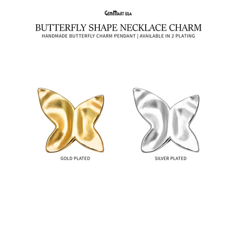 Butterfly Charm Necklace Butterfly Bracelet Charm