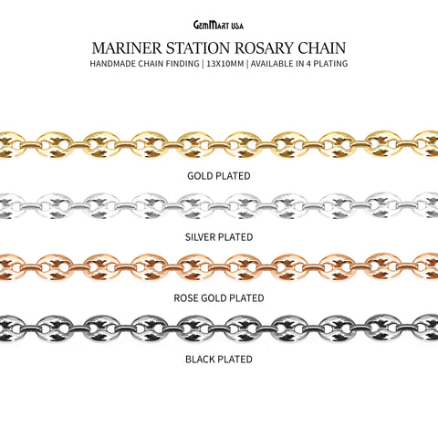 Mariner Chain Finding Chain 13x10mm Mariner Station Rosary Chain