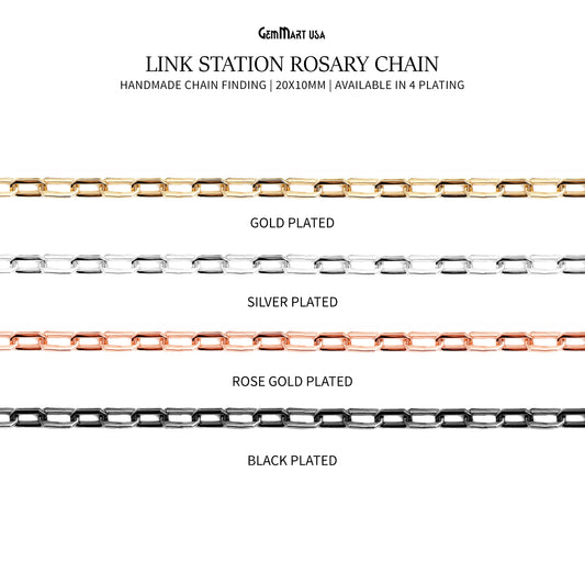 Link Chain Finding Chain 20x10mm Station Rosary Chain