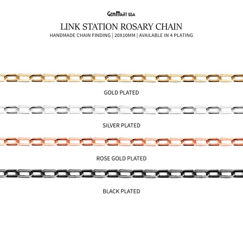 Link Chain Finding Chain 20x10mm Station Rosary Chain