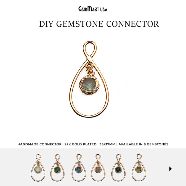 DIY Dangle Beaded Gemstone...