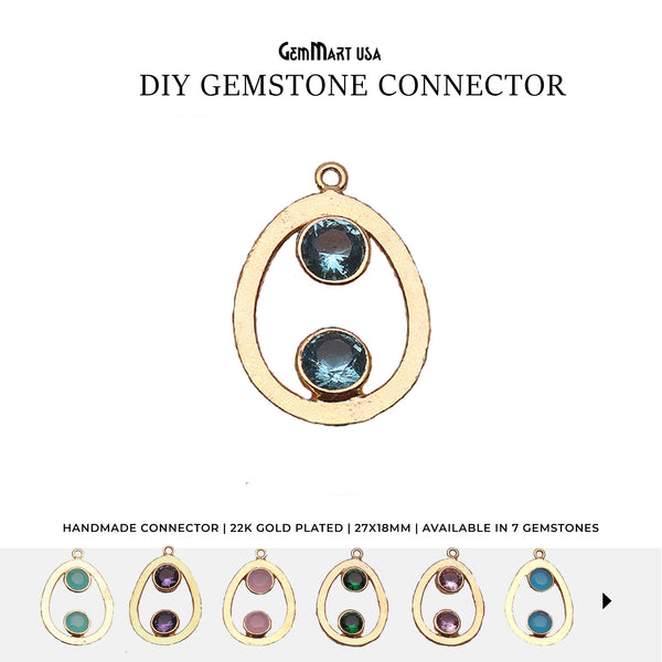 DIY Double Gemstone Gold...
