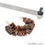 Black Tiger Eye Pears 29x10mm Crafting Beads Gemstone Strands 8INCH - GemMartUSA