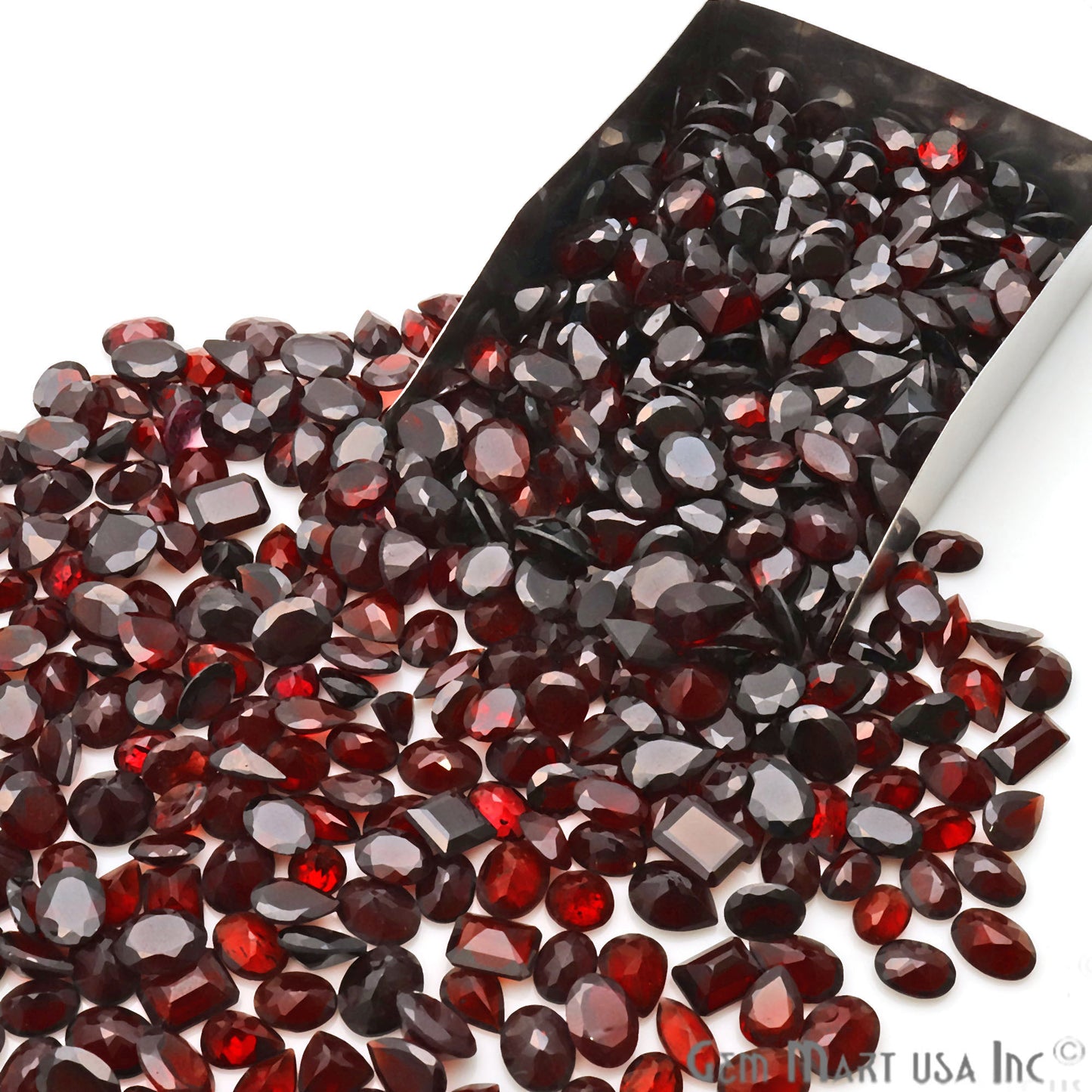 Natural Garnet Mix Shape Loose Gemstones,Precious Stones - GemMartUSA