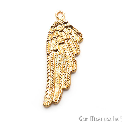 Angel Wings Charm 42x15mm Finding Connector (Pick Your Metal) - GemMartUSA