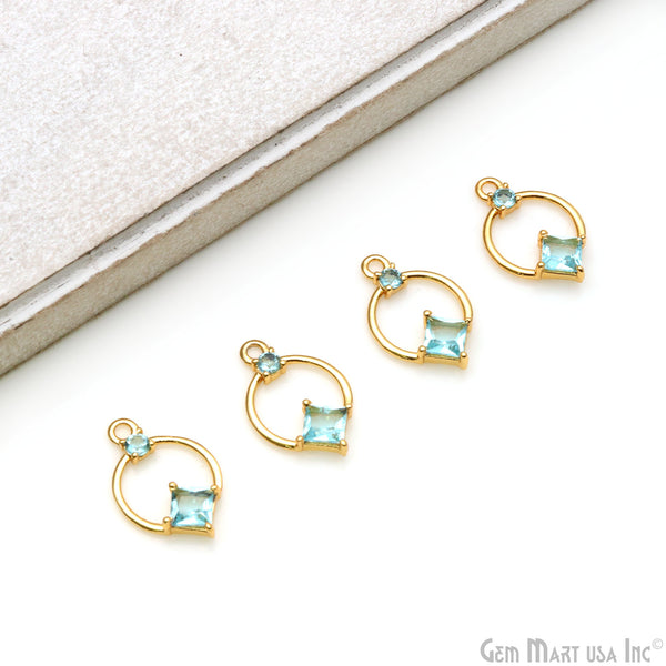 DIY Blue Topaz Gold...