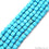 Turquoise Box Beads, 8 Inch Gemstone Strands, Drilled Strung Briolette Beads, Box Shape, 6-7mm