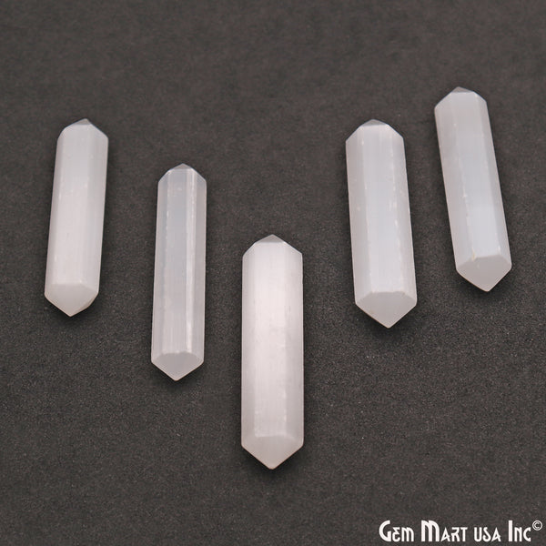 Selenite 39x8mm Crystal Double...
