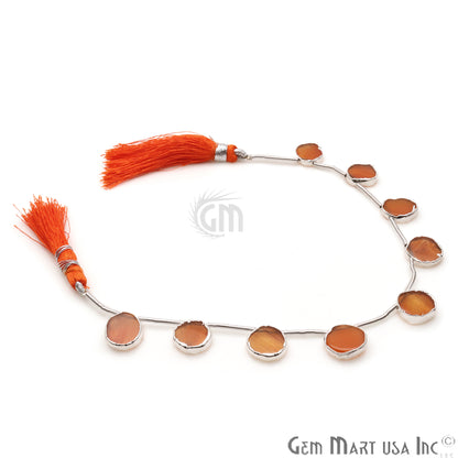 Carnelian Free Form 15x18mm Crafting Beads Gemstone Strands 9INCH - GemMartUSA