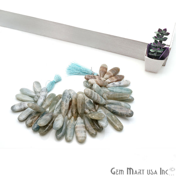 Aquamarine Pears Beads, 8...