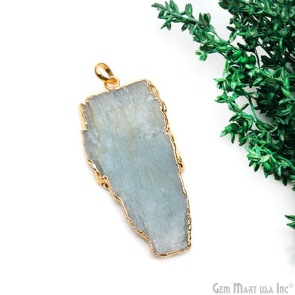 Aquamarine Free Form shape...