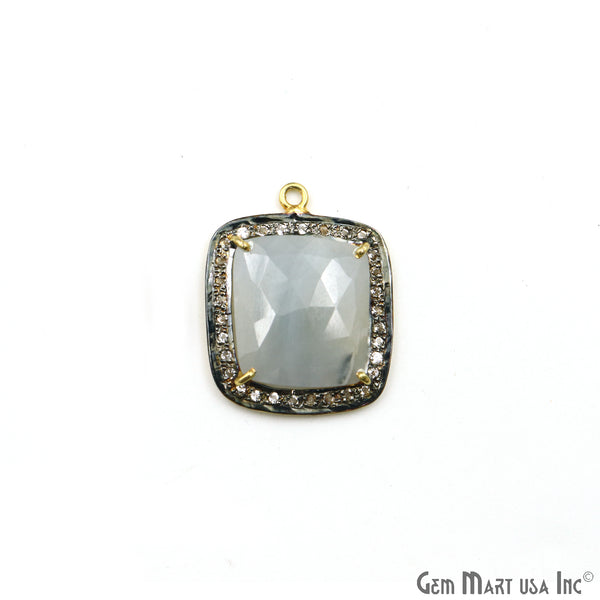 Sapphire & Pave Cubic...