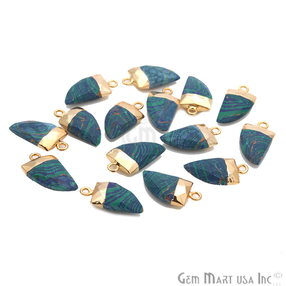 gemstone connector beads, gemstone connector pendant