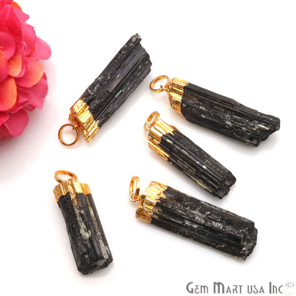 Black Tourmaline 45x13mm Free...