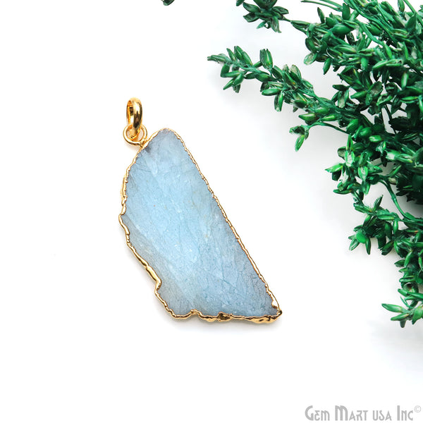 Aquamarine Free Form shape...