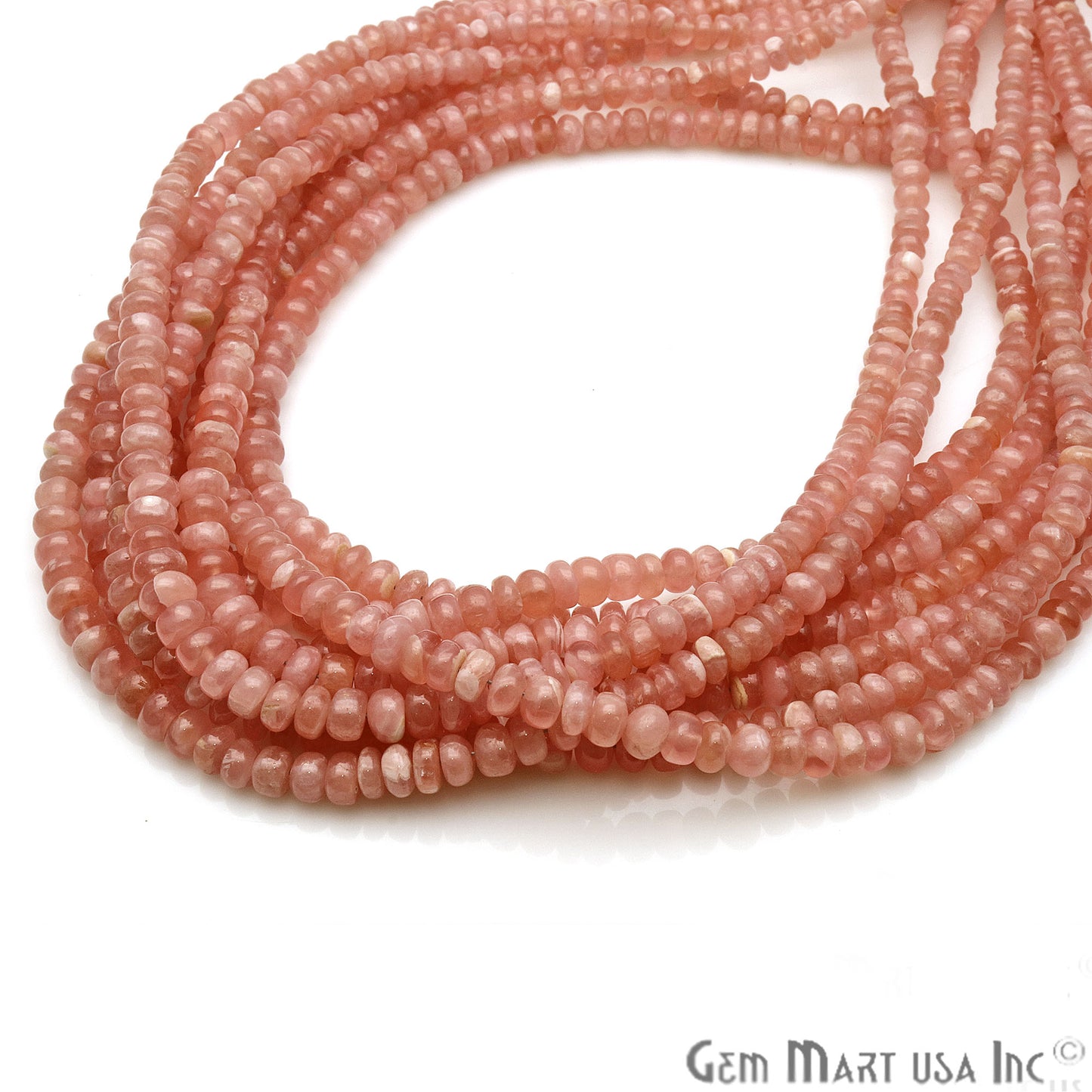 Sunstone Round 5mm Crafting Beads Gemstone Strands 16INCH - GemMartUSA