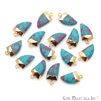 gemstone connector beads, gemstone connector pendant