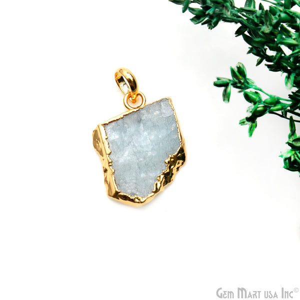 Aquamarine Free Form shape...