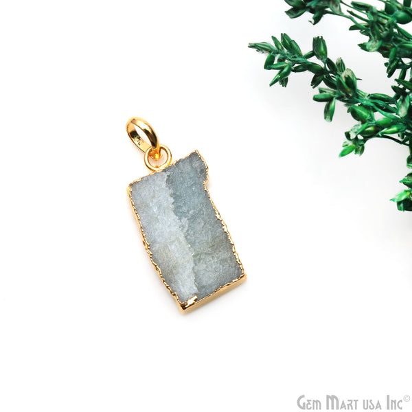 Aquamarine Free Form shape...