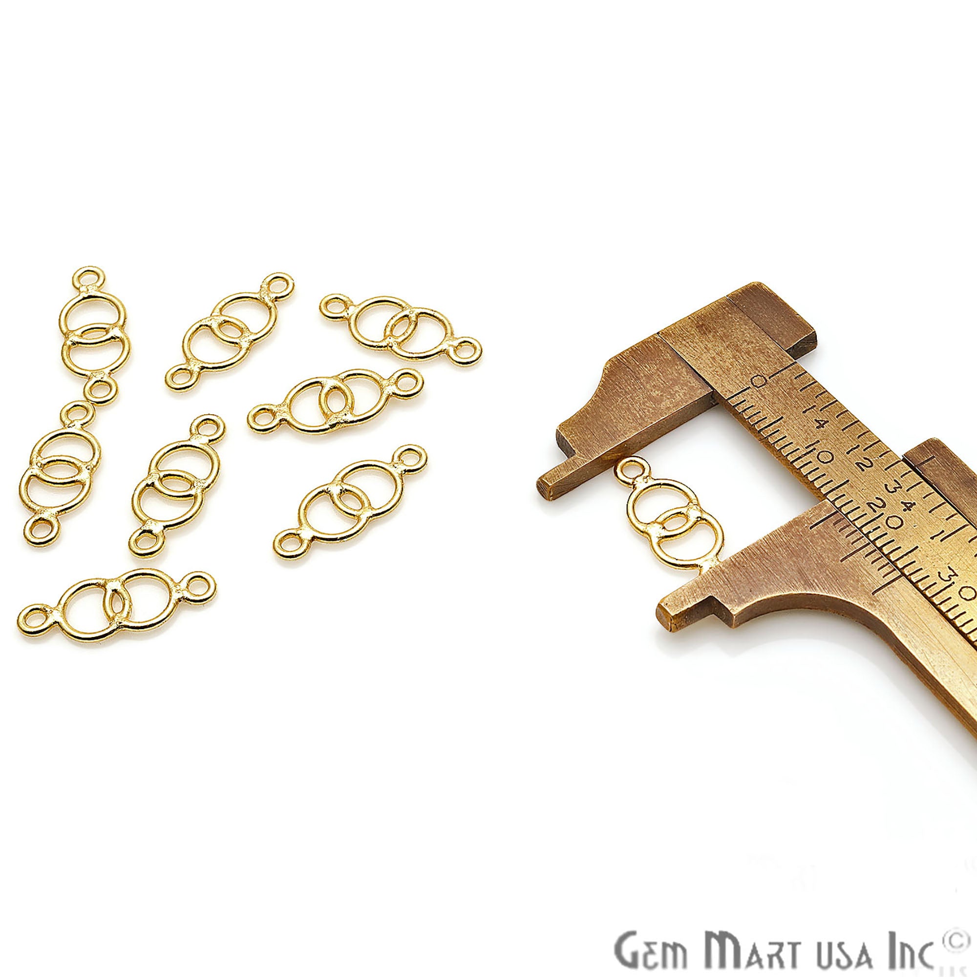 5PC Lot Gold Plated Bracelet Charm Boho Jewelry Finding - GemMartUSA