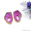 diy-earrings, agate earring, agate jewelry, geode