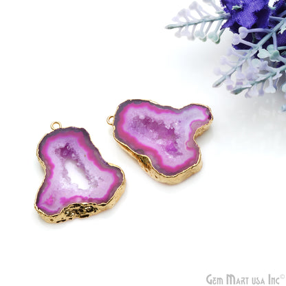 diy-earrings, agate earring, agate jewelry, geode