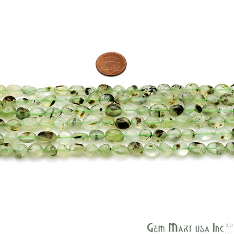 Prehnite 9x5mm Tumble Rondelle Beads Strands 14Inch - GemMartUSA