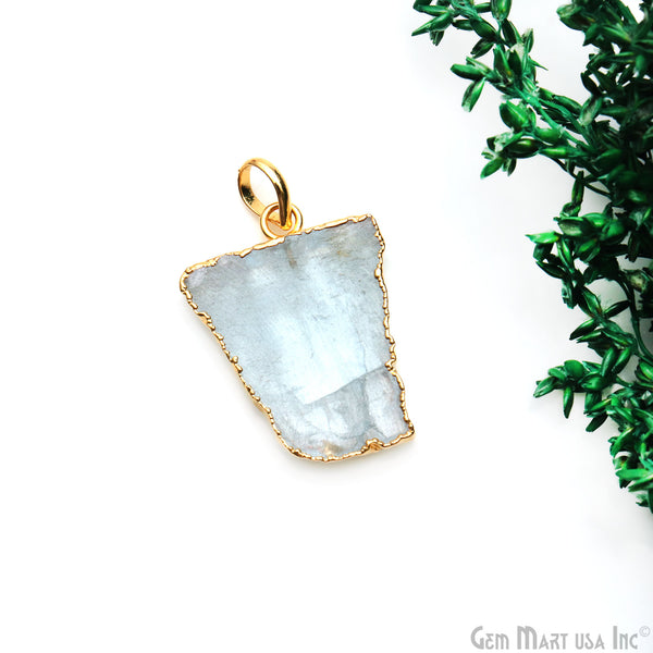 Aquamarine Free Form shape...
