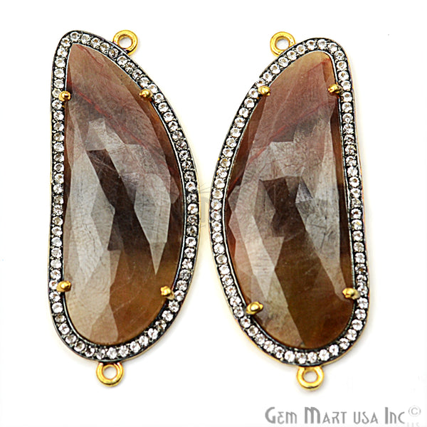 Natural Sapphire with white...