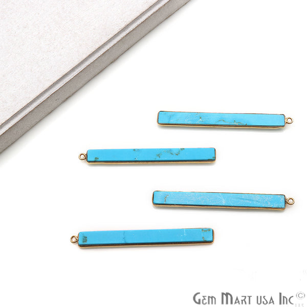 Turquoise 54X6mm Rectangle Shaped...