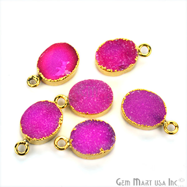 Light Pink Druzy Oval...