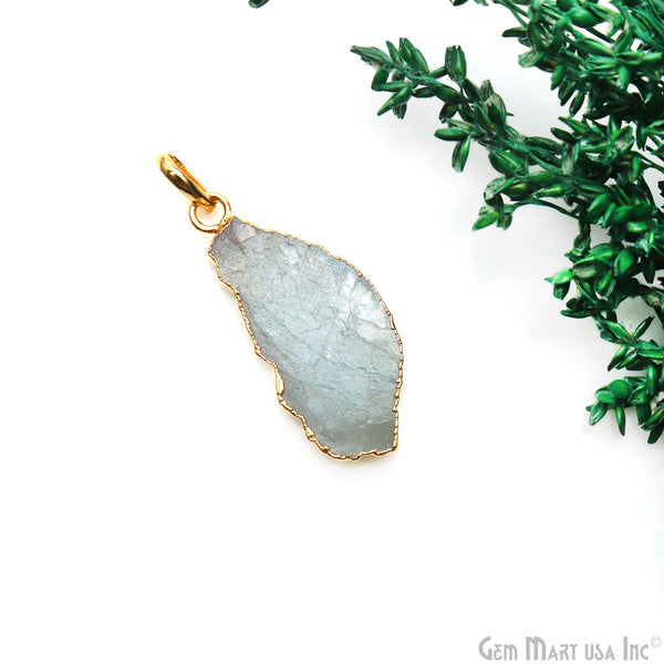 Aquamarine Free Form shape...