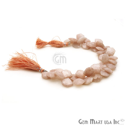 Sunstone Freeform 18x15mm Crafting Beads Gemstone Briolette Strands 8 Inch - GemMartUSA