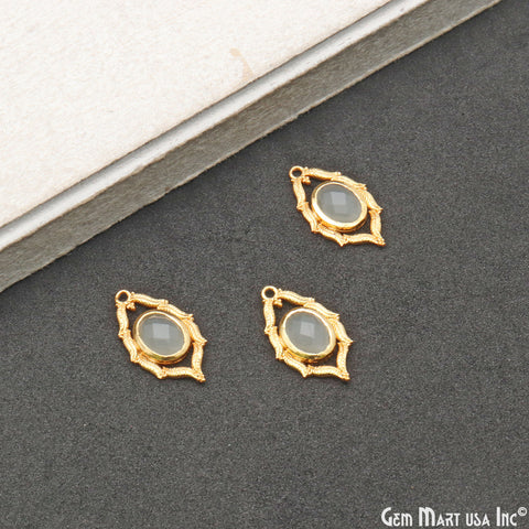 DIY Marquise 21x12mm Gold Jewelry Connector Pendant