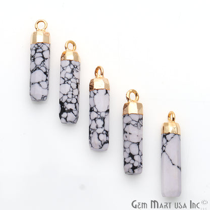 gemstone connector beads, gemstone connector pendant