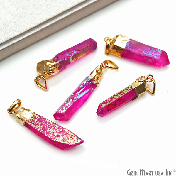 Pink Druzy Free Form...