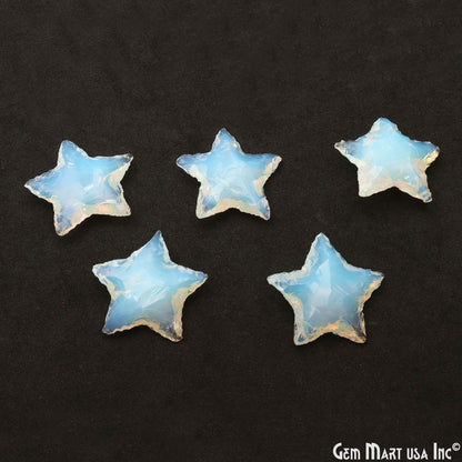 Opalite Star 32x28mm Gemstone Pendant